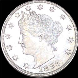 1883 Liberty Victory Nickel NEARLY UNCIRCULATED