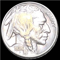 1936 Buffalo Head Nickel LIGHTLY CIRCULATED
