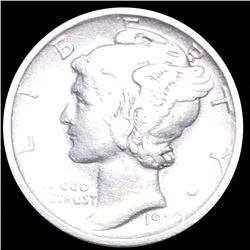 1920-S Mercury Silver Dime ABOUT UNCIRCULATED