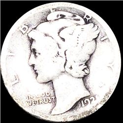 1921-D Mercury Silver Dime NICELY CIRCULATED