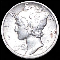 1917 Mercury Silver Dime CLOSELY UNCIRCULATED