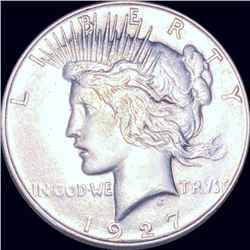 1927-S Silver Peace Dollar CLOSELY UNCIRCULATED