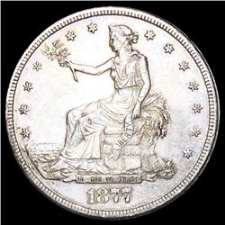 1877-S Silver Trade Dollar CLOSELY UNCIRCULATED