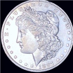 1897-O Morgan Silver Dollar CLOSELY UNCIRCULATED
