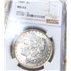 Image 1 : 1889 Morgan Silver Dollar NGC - MS63