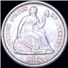 Image 1 : 1872 Seated Half Dime ABOUT UNCIRCULATED