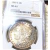 Image 1 : 1880-S Morgan Silver Dollar NGC - MS63