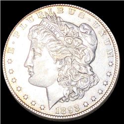 1893 Morgan Silver Dollar CLOSELY UNCIRCULATED
