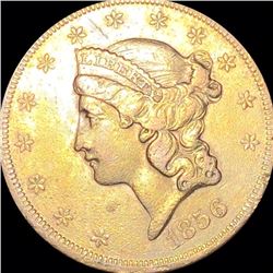 1856-S $20 Gold Double Eagle XF