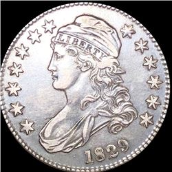 1829 Capped Bust Half Dollar ABOUT UNCIRCULATED