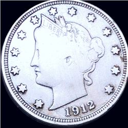 1912-S Liberty Victory Nickel NICELY CIRCULATED