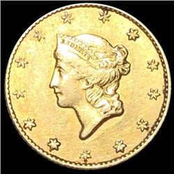 1849 Rare Gold Dollar ABOUT UNCIRCULATED