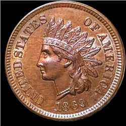 1869 Indian Head Penny UNCIRCULATED