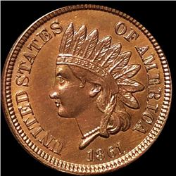 1861 Indian Head Penny UNCIRCULATED