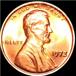 1972 DDO Lincoln Memorial Cent GEM BU