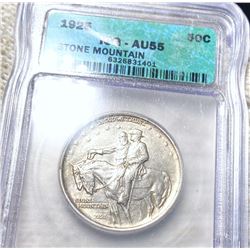 1925 Stone Mountain Half Dollar ICG - AU55