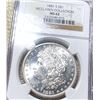 Image 1 : 1881-S Morgan Silver Dollar NGC - MS62