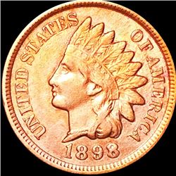 1898 Indian Head Penny NEARLY UNCIRCULATED