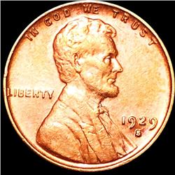 1929-S Lincoln Wheat Penny CLOSELY UNCIRCULATED