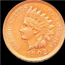 1902 Indian Head Penny ABOUT UNCIRCULATED