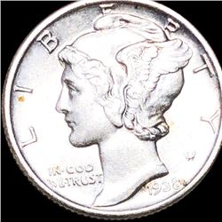 1938 Mercury Silver Dime UNCIRCULATED