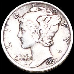 1923 Mercury Silver Dime NEARLY UNCIRCULATED
