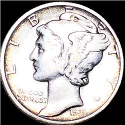 1931 Mercury Silver Dime CLOSELY UNCIRCULATED