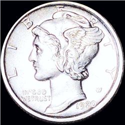 1920-S Mercury Silver Dime UNCIRCULATED