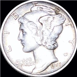 1941-D Mercury Silver Dime UNCIRCULATED