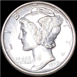 1939-S Mercury Silver Dime UNCIRCULATED