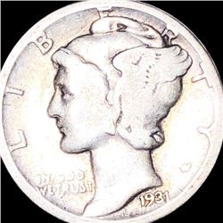 1931-D Mercury Silver Dime NICELY CIRCULATED