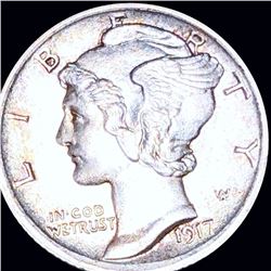 1917 Mercury Silver Dime UNCIRCULATED