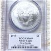 Image 2 : 2013 Silver Eagle PCGS - MS69