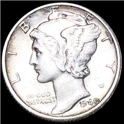 1940-D Mercury Silver Dime UNCIRCULATED