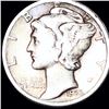 Image 1 : 1935 Mercury Silver Dime ABOUT UNCIRCULATED