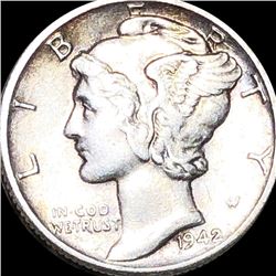 1942-D Mercury Silver Dime UNCIRCULATED