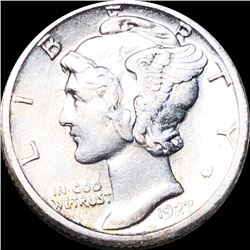 1927-S Mercury Silver Dime CLOSELY UNCIRCULATED