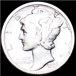 1923-S Mercury Silver Dime LIGHTLY CIRCULATED