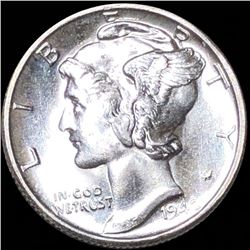 1942-S Mercury Silver Dime UNCIRCULATED