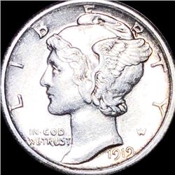 1919-S Mercury Silver Dime UNCIRCULATED