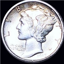 1917-S Mercury Silver Dime UNCIRCULATED