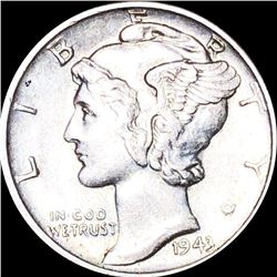 1943 Mercury Silver Dime UNCIRCULATED
