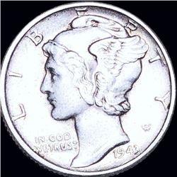 1943-S Mercury Silver Dime UNCIRCULATED