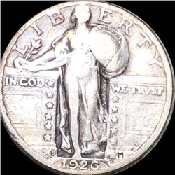 1926-S Standing Liberty Quarter NICELY CIRCULATED