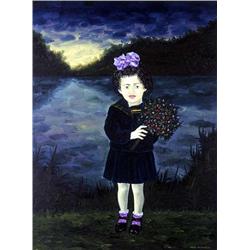 Meir Pichhadze, Oil on canvas