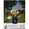 Image 1 : André Bauchant, Oil on cardboard