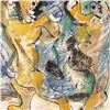 Image 2 : Homage to the Picasso Mouton-Rothschild Label by Ensrud Original