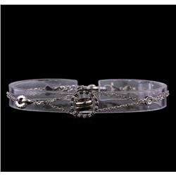 0.44 ctw Diamond Bracelet - 14KT White Gold