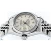 Image 5 : Rolex Ladies Stainless Steel Silver Index 26MM Quickset Datejust Wristwatch