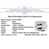 Image 2 : 7.46 ct.Natural Rectangle Cushion Cut Aquamarine